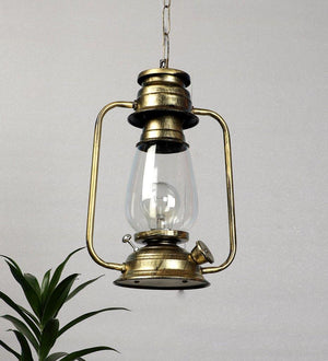 ELIANTE Gold Iron Hanging Light - 2587 -1H