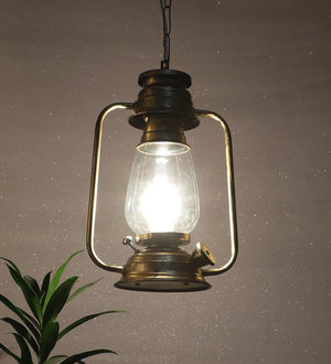 ELIANTE Gold Iron Hanging Light - 2587 -1H