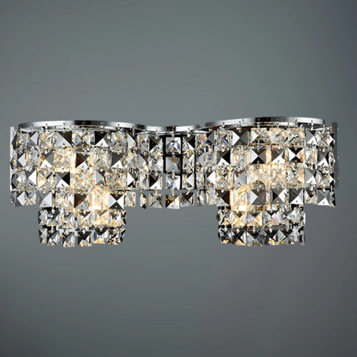 JSPHILO 3-112-4xE14 Shine Crystal Wall Light