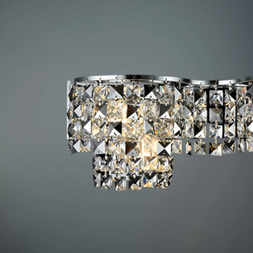 JSPHILO 3-112-4xE14 Shine Crystal Wall Light