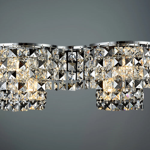 JSPHILO 3-112-4xE14 Shine Crystal Wall Light