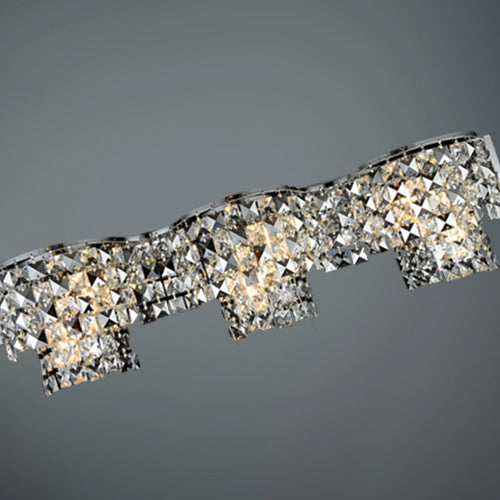 JSPHILO-3-113-6xE-14 Crystal Wall Light