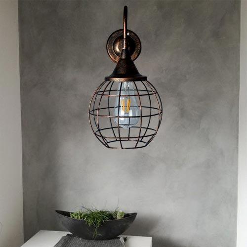 JSPHILO 3-119-1xE27 RETRO Metal Wall Lights