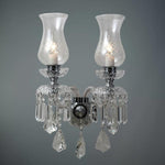 JSPHILO 3-168-2xE14 Shine Crystal Wall Light