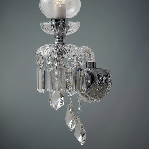 JSPHILO 3-168-1xE14 Shine Crystal Wall Light