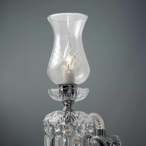 JSPHILO 3-168-1xE14 Shine Crystal Wall Light