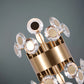 JSPHILO 3-214-2xE14 Shine Crystal Wall Light