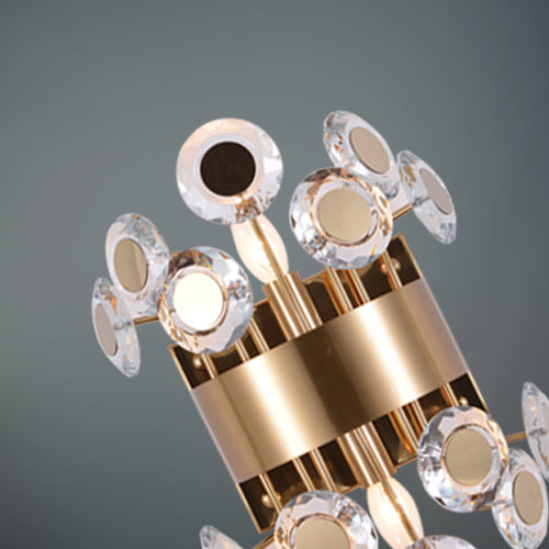 JSPHILO 3-214-2xE14 Shine Crystal Wall Light
