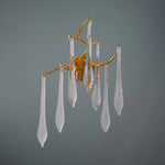 JSPHILO 3-222-2xG9 Shine Crystal Wall Light