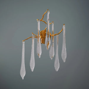 JSPHILO 3-222-2xG9 Shine Crystal Wall Light