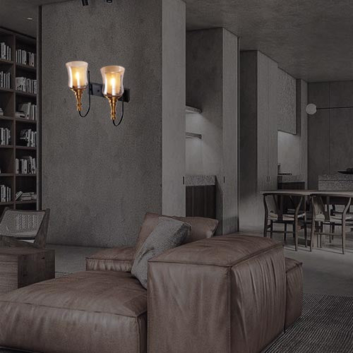 JSPHILO 3-225-2xE27 Impressions Modern Wall Light