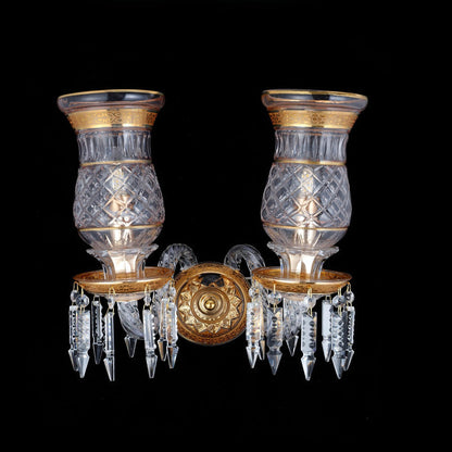 JSPHILO 3-247-2xE14 SHINE Candle Arm Wall Light