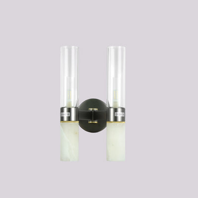 JSPHILO-3-330-4xG9 - Black Gold & Marble Metal+Glass Modern Wall Light