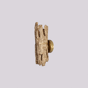 JSPHILO-3-339-2xG9 - Gold & Resin Wood Modern Wall Light