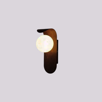 JSPHILO-3-341-1xG9 - Gold & Resin Metal+Glass Modern Wall Light