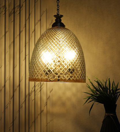 Eliante by Jainsons Lights-Glass Hanging Lights-3004-1LP-E14 holder