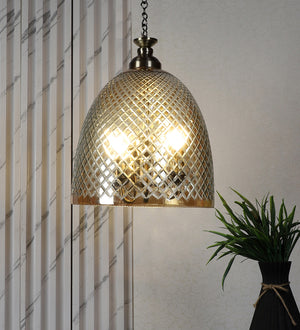 Eliante by Jainsons Lights-Glass Hanging Lights-3004-1LP-E14 holder