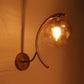 ELIANTE Gold Iron Base Gold White Shade Wall Light - 3014-1W-B - Bulb Included