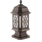 Coffee Metal Outdoor Wall Light - 3034 - Included Bulb