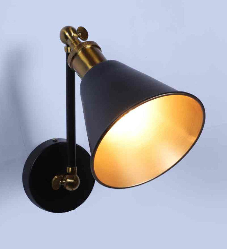 Elvira Black Iron Wall Light  | E27 holder | Included Bulb | Eliante by Jainsons Lights