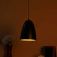 ELIANTE -Modern Black Gold Metal Hanging Light by Jainsons Lights - HL-012-HL-BK-GD - Without Bulb | by Jainsons Lights