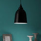 ELIANTE Modern Metal Hanging Light Black Pendant Ceiling Light Lamp | by Jainsons Lights