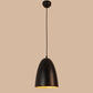 ELIANTE Black Metal Hanging Light by Jainsons Lights - Without Bulb - HL-012-HL-BK-GD | by Jainsons Lights