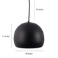 ELIANTE Modern Metal Hanging Light Black Pendant Ceiling Lights Lamp Industrial Retro Country Style | by Jainsons Lights