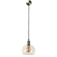 ELIANTE Antique Brass Metal Hanging Light by Jainsons Lights - Without Bulb - Football-Clear-HL | by Jainsons Lights