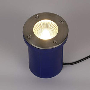 ELIANTE - Grey Metal Ground Burial - BL-12W-COB-WW - by Jainsons Lights - Inbuit LED | by Jainsons Lights