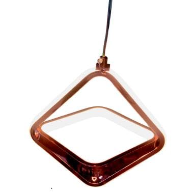 ELIANTE by Jainson Lights | PVC Rose Gold Base Hanging Light | PVC Body | Inbuilt LED - Warm White| CC-924-1 | Hanging Lights for Living Room