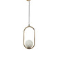 ELIANTE Gold Metal Hanging Light by Jainsons Lights - Without Bulb - 1518-1P-GD-HL | by Jainsons Lights