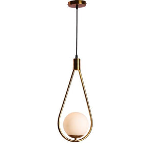 ELIANTE Calm Iron Hanging Light Gold for Living Room, Bedroom, Dining Room, Kitchen | by Jainsons Lights