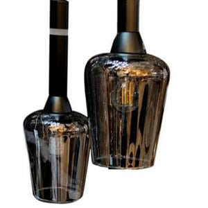 ELIANTE by Jainson Lights | Glass Chrome Hanging Light | E-27 Holder | Without Bulb |CC-66811