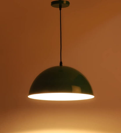 ELIANTE Grey Metal Hanging Light by Jainsons Lights - 12-INCH-Ganja-GR-WH | by Jainsons Lights