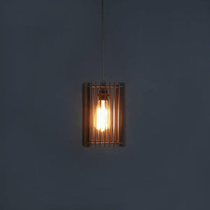 ELIANTE Brown Metal Hanging Light by Jainsons Lights - Without Bulb - MN-Wooden-HL | by Jainsons Lights