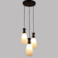 ELIANTE Black Metal Hanging Light by Jainsons Lights - Without Bulb - BELAN-GLASS-3LP-HL | by Jainsons Lights