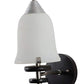 ELIANTE Wood Wall Light Black Mid Century Modern Wall Mounted Lamp Black Indoor Wall Sconce Vanity Light for Hallway Bathroom Kitchen Living Room | by Jainsons Lights