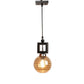 ELIANTE Pardo Brown Wood Hanging Light by Jainsons Lights - S-521-1LP-JSL | by Jainsons Lights
