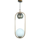 ELIANTE Enchanting Gold Iron Hanging Light by Jainsons Lights - Js-4749-2Lp - Without Bulb | by Jainsons Lights