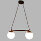 ELIANTE Traditional Black Wood Hanging Lights by Jainsons Lights - Js-643-2Lp - Without Bulb | by Jainsons Lights