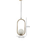 ELIANTE Gold Metal Hanging Light by Jainsons Lights - Without Bulb - 1518-1P-GD-HL | by Jainsons Lights