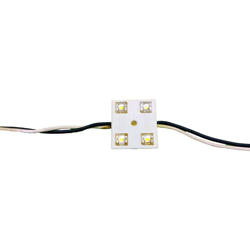 LAVOV Led Signage Module 0.5w x 100 Pcs IP44 12v 4 Led - Cool White | by Jainsons Lights