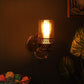 Brown and Gold Iron Wall Lights -321-1W - Included Bulbs