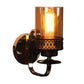 Brown and Gold Iron Wall Lights -321-1W - Included Bulbs