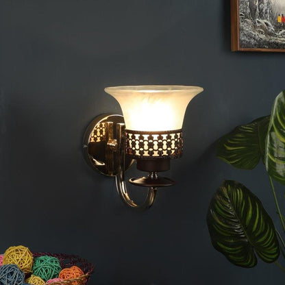Brown Iron Wall Lights -322-1W - Included Bulbs