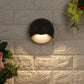 Grey Metal Outdoor Wall Light 32722-WW-GY-DN