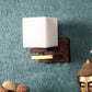 ELIANTE Key Gold and Brown Wood and Iron Wall Light - S-352-1W