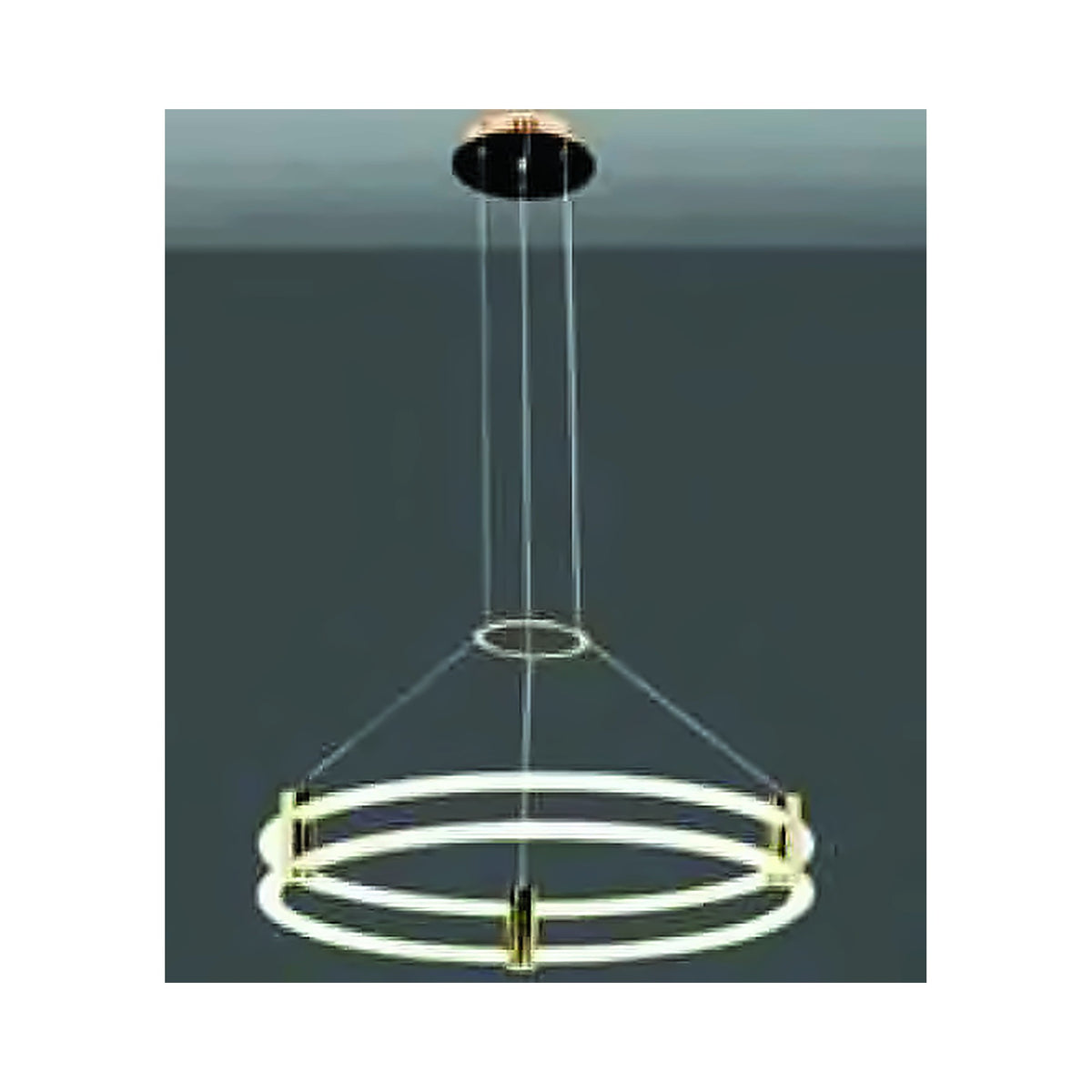 Eliante Band LED Ring Pendant Light – Acrylic, Metal