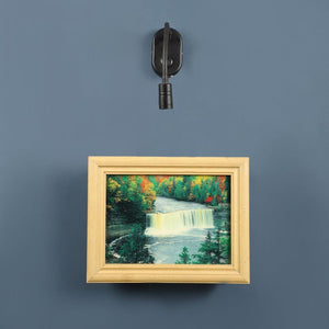 Black Metal Spot Light - 3W-SPOT-BK - Included Bulb